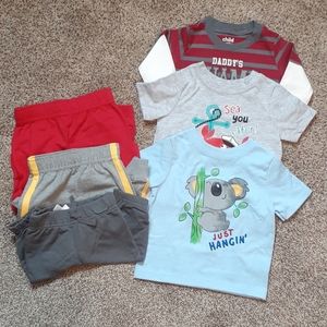 NWOT Lot of baby boys clothes 0-9 months